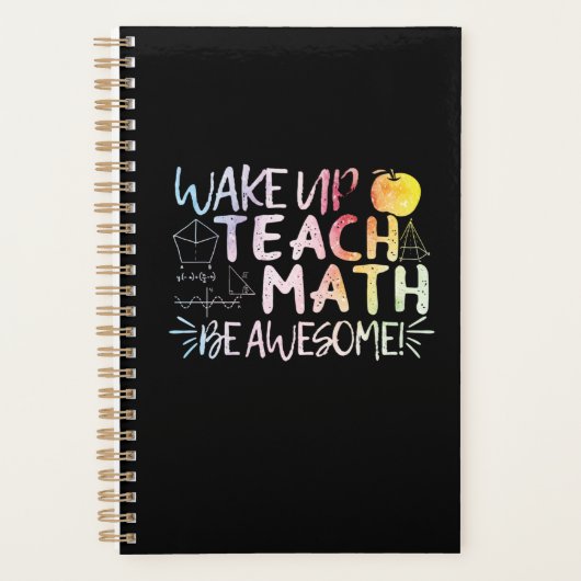 数学先生の評価 – 素晴らし Be プランナー手帳 (正面)