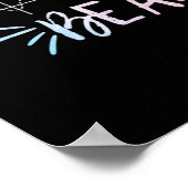 数学先生の評価 – 素晴らし Be ポスター (角)