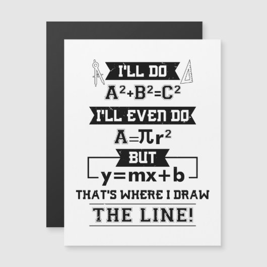 数学先生の贈答品 (正面/裏面)