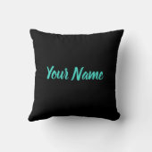 数学先生または数学教授と学生 クッション (裏面)