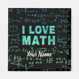 数学先生または数学教授と学生 マグネット