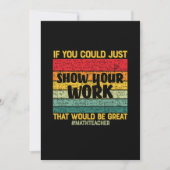 数学先生もしMath You Can Just シーズンカード (正面)