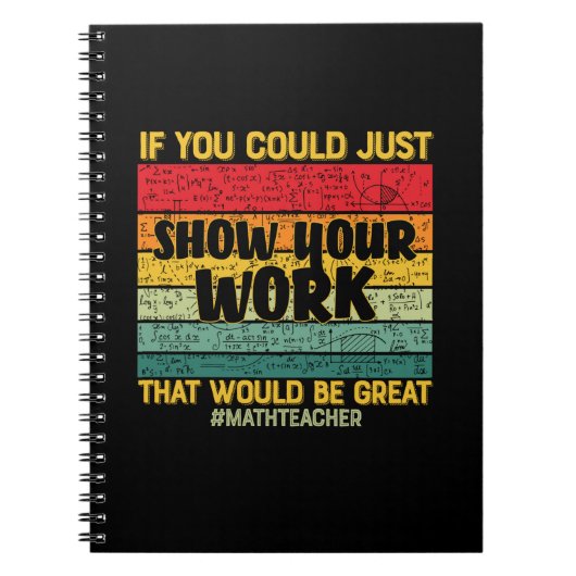 数学先生もしMath You Can Just ノートブック (正面)