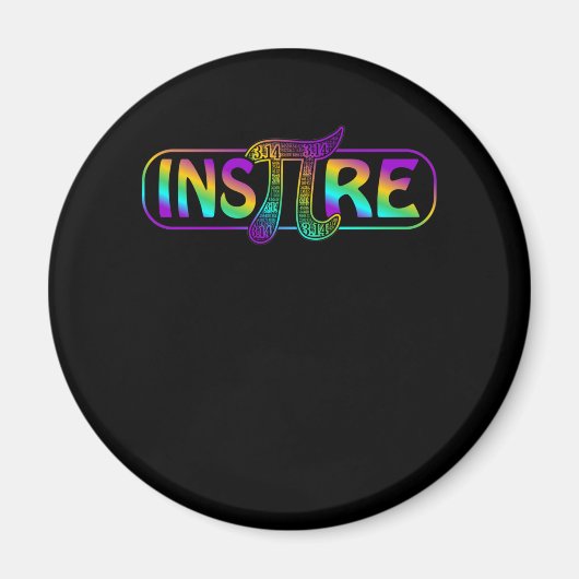 数学先生インスパイア数学数学の学生 マグネット (正面)