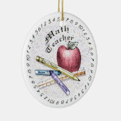 数学先生オーナメント セラミックオーナメント (右)