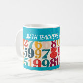 数学先生ギフトマグ コーヒーマグカップ (正面左)