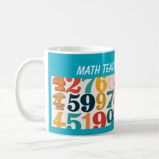 数学先生ギフトマグ コーヒーマグカップ
