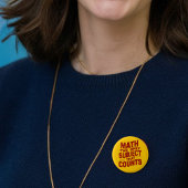 数学先生ギフト数学の天才Numeracy 缶バッジ