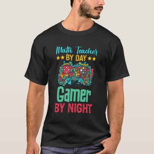 数学先生ゲームノベルティ Tシャツ (正面)