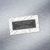 数学先生スタイリッシュ数式パターン マグネット名刺 (インサイチュ)