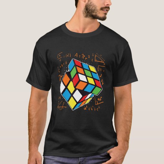 数学先生ゾーエブルユルフェル方程式 Tシャツ (正面)