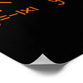 数学先生ダンス方程式マテマティック数学 ポスター (角)