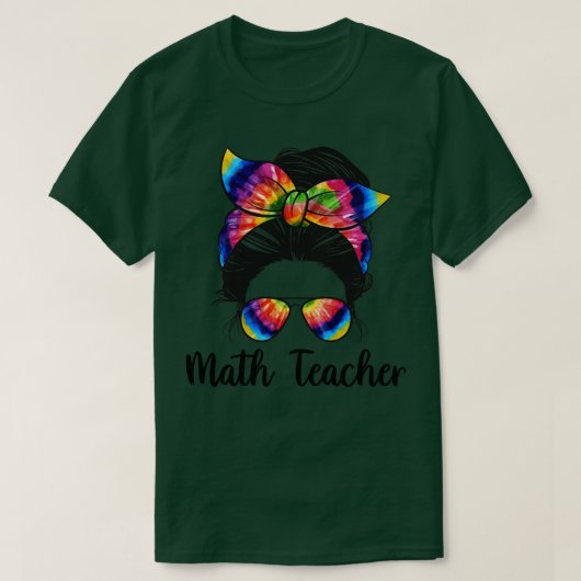 数学先生メシーBunライフ数学先生MOM LIFE Tシャツ (デザイン正面)