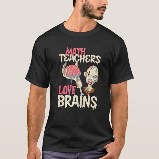 数学先生ラブブレインハロウィーン Tシャツ (正面)