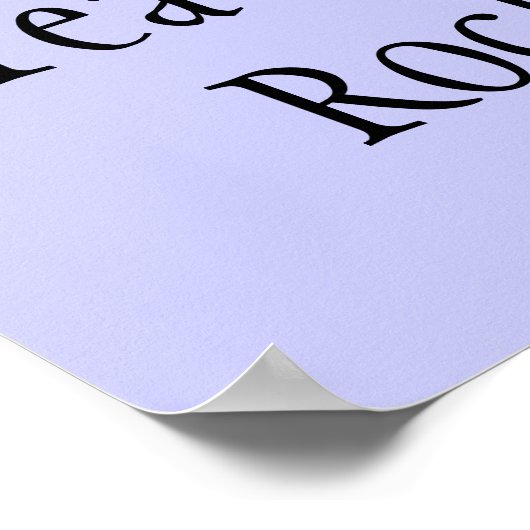 数学先生ロック！ ポスター (角)