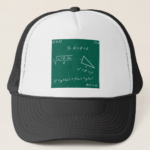 数学先生代数ギーク キャップ