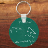 数学先生代数ギーク キーホルダー (正面)