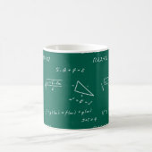 数学先生代数ギーク コーヒーマグカップ (中央)