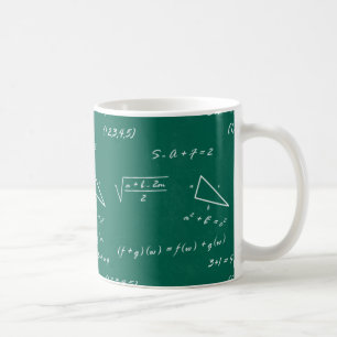 数学先生代数ギーク コーヒーマグカップ
