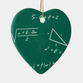 数学先生代数ギーク セラミックオーナメント (右)
