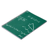 数学先生代数ギーク ノートブック (左側)