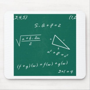 数学先生代数ギーク マウスパッド