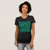 数学先生代数ギーク Tシャツ (正面フル)
