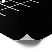 数学先生何かをプロットしている必要おもしろい ポスター (角)