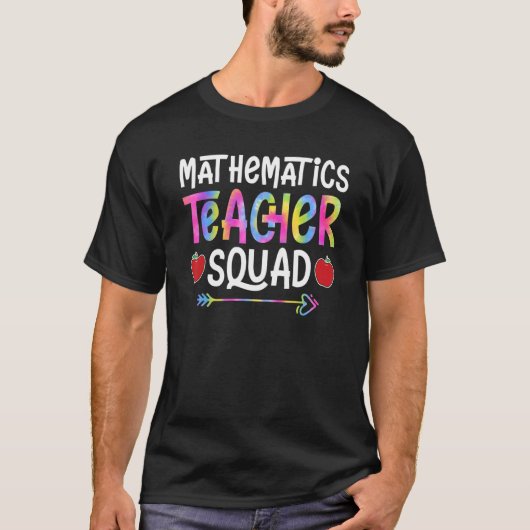 数学先生分隊の始業日 Tシャツ (正面)