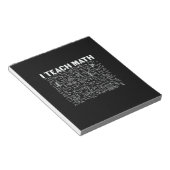 数学先生教えI数数 ノートパッド (アングル)