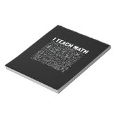 数学先生教えI数数 ノートパッド (回転)