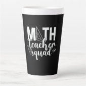 数学先生数学先生分隊 カフェラテマグ (正面)