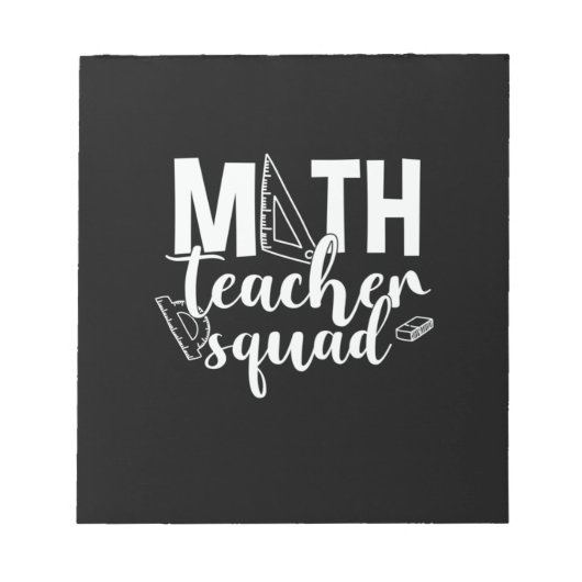 数学先生数学先生分隊 ノートパッド (正面)