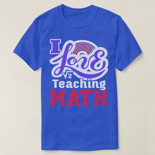 数学先生数学先生1 Tシャツ (デザイン正面)