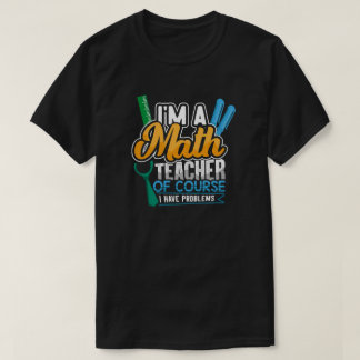 数学先生新学期 Tシャツ