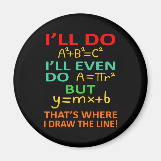 数学先生方程式数学 マグネット (正面)