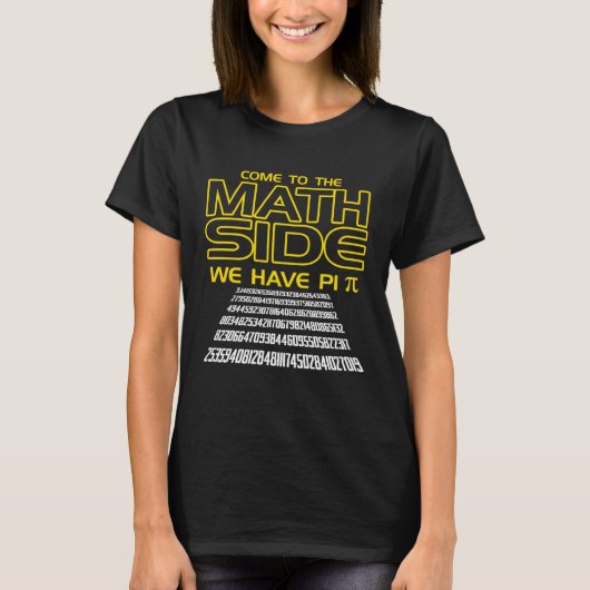 数学先生来の学生は私たちは持っている Tシャツ (正面)
