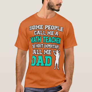 数学先生父 Tシャツ