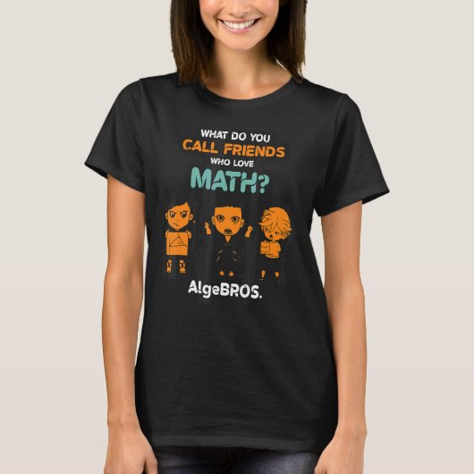 数学先生生徒数数学ユーモア数学J Tシャツ (正面)