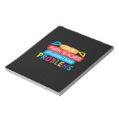 数学先生私は数学先生 ノートパッド (回転)