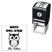 数学先生良いジョブ称賛グレーディング勇気付けられる セルフインキングスタンプ (インサイチュ)