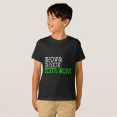 数学先生表示Check Your Work Test Day Shirt T Tシャツ (正面フル)