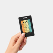 数学先生負性を避ける バッジ (手持ち)