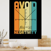 数学先生負性を避ける ポスター (キッチン)