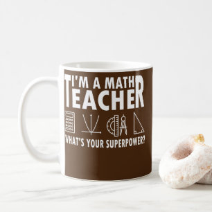 数学先生超大国 コーヒーマグカップ