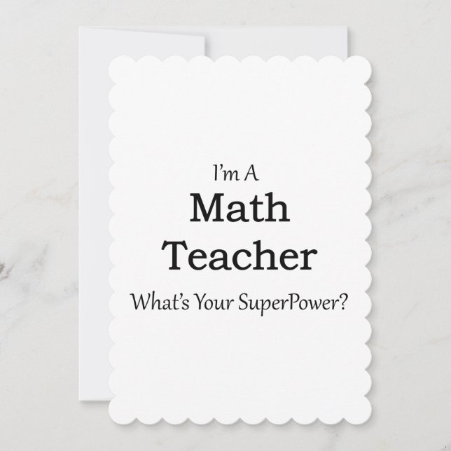 数学先生 (正面)