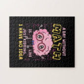 数学先生1日の数学なし ジグソーパズル (横)