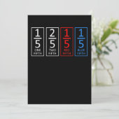 数学先生5年生 サンキューカード (スタンド正面)