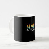 数学先生 コーヒーマグカップ (正面左)