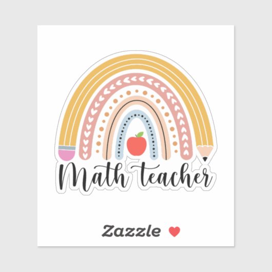 数学先生 シール (シート)